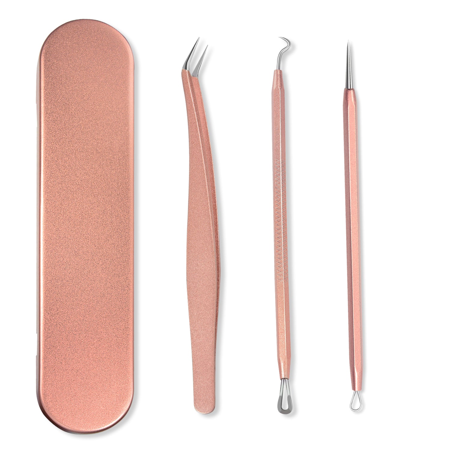  Therwen 7 Pcs Weeding Tools Set for Vinyl with LED Light Pin  and Hook Retractable Rose Gold Pen and Tweezers for Removing Tiny Vinyl  Paper and Iron on Projects Cuts for