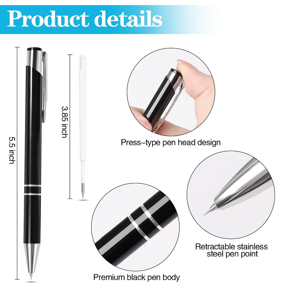Air Release Pen Pin Pen with Refills Craft Vinyl Weeding Tools