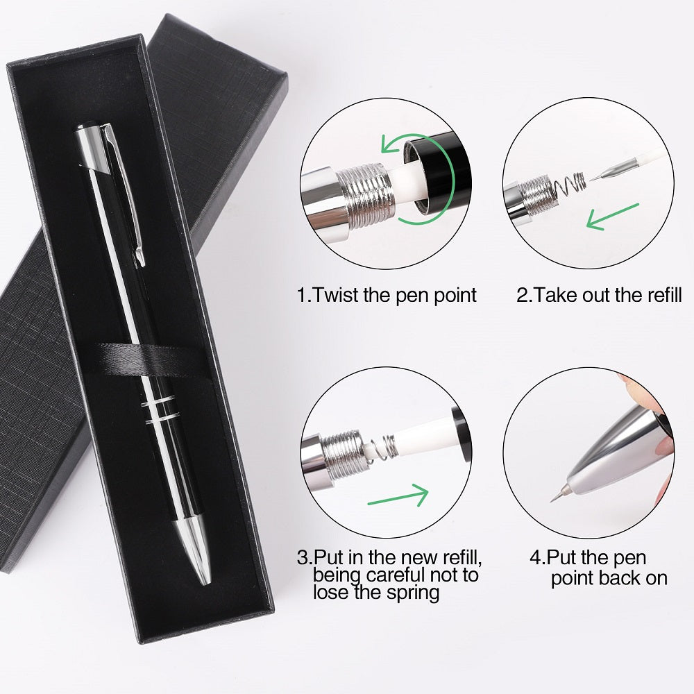 2PCS Pin Pen Weeding Tool Car Vinyl Wrap Air Release Retractable Craft Pen  Acc