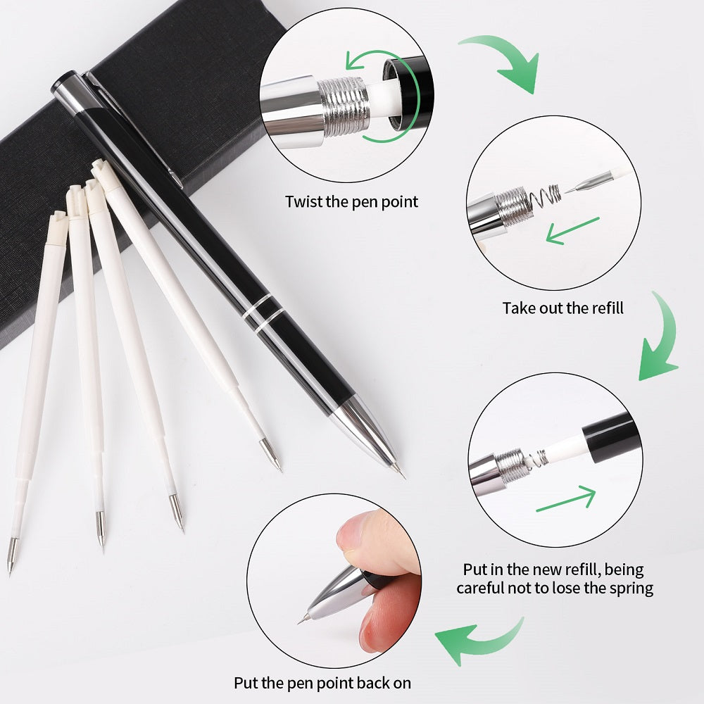 2PCS Pin Pen Weeding Tool Car Vinyl Wrap Air Release Retractable Craft Pen  Acc